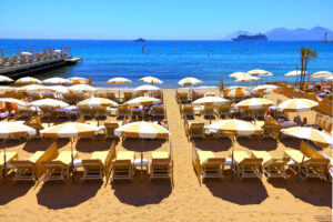 Strand i Cannes